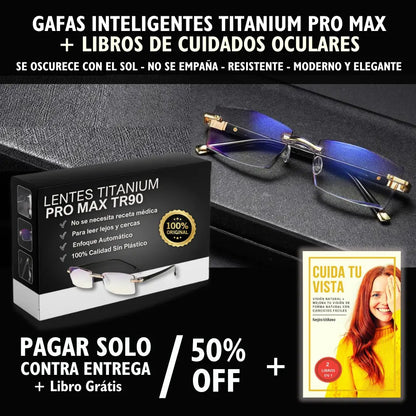 GAFAS SMART- COMPRE 1 Y LLEVA 2 + LIBROS GRATIS PARA EL CUIDADO DE LOS OJOS