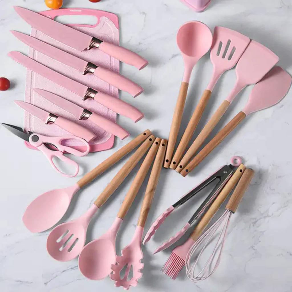 Set Completo de 19 Utensilios de Cocina Premium