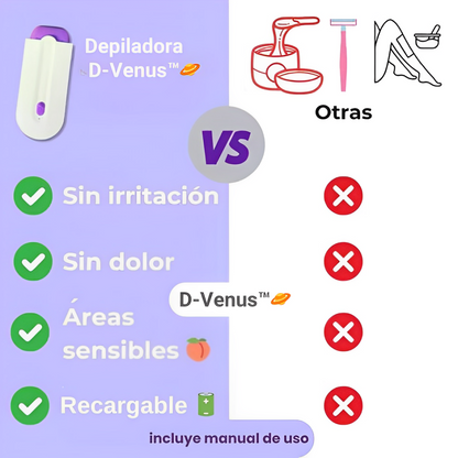 Depiladora Venus™ - Quita el vello de raiz & cuida tu piel